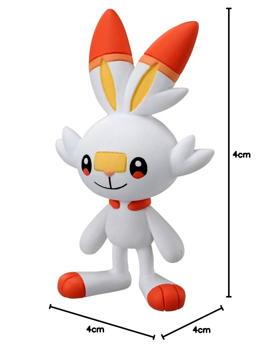 Amazon.co.jp: ポケットモンスター モンコレ MS-04 ヒバニー : おもちゃ